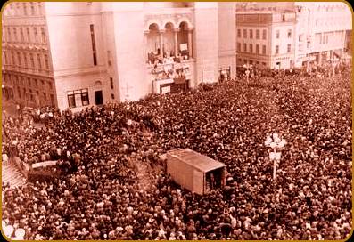 Timisoara, Piata Operei - Revolutia din decembrie 1989.