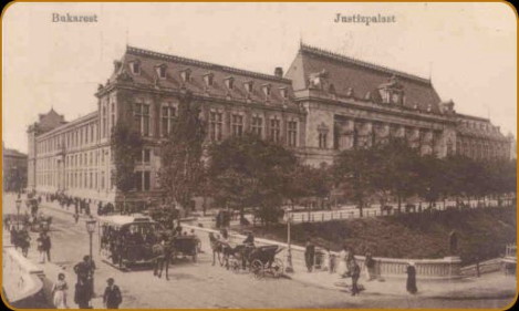Palatul Justitiei din Bucuresti (circa 1917)