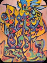 Blumen au Christas Tisch - Ot - 1962 