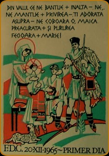 Timbru legionar: emisiunea din 20 Decembrie 1965