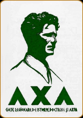 Capitanul (frontispiciul revistei Axa)...