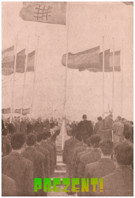 Omagiu la Majadahonda - 25 de ani dela jertfa lui Ion Mota si Vasile Marin (1962)
