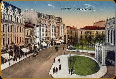 Piata Teatrului National la inceputul secolului trecut