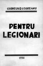 Coperta c�rtii PENTRU LEGIONARI