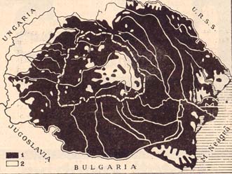 R�sp�ndirea Rom�nilor �n spatiul  carpatic dup� Prof. Simion Mehedinti