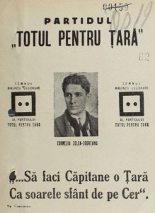 AFIŞ - "Totul Pentru Ţară", 1937