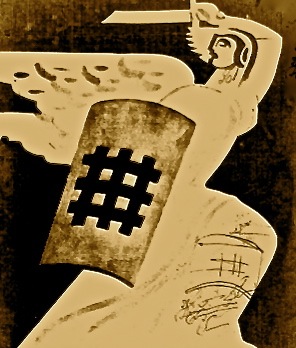 Desenul: Geo Zlotescu - "Imnul Biruintei Legionare"